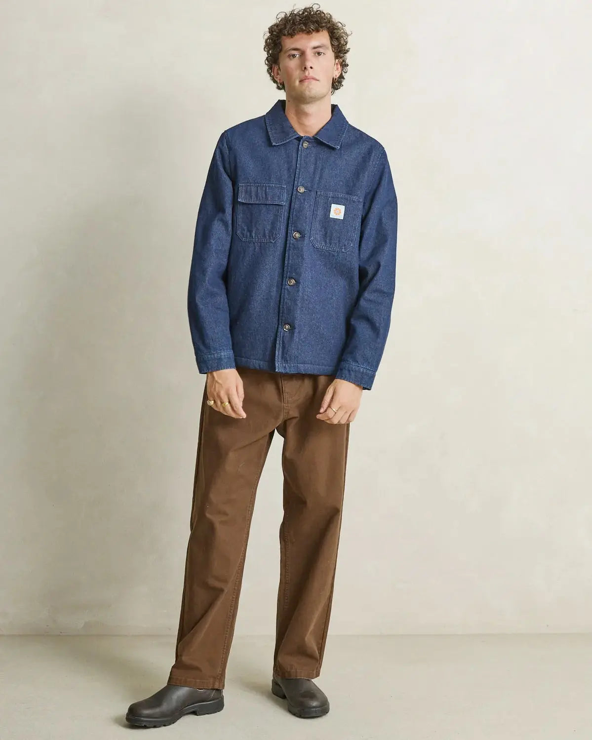Denim Insulated Shirt Jacket Rhythm