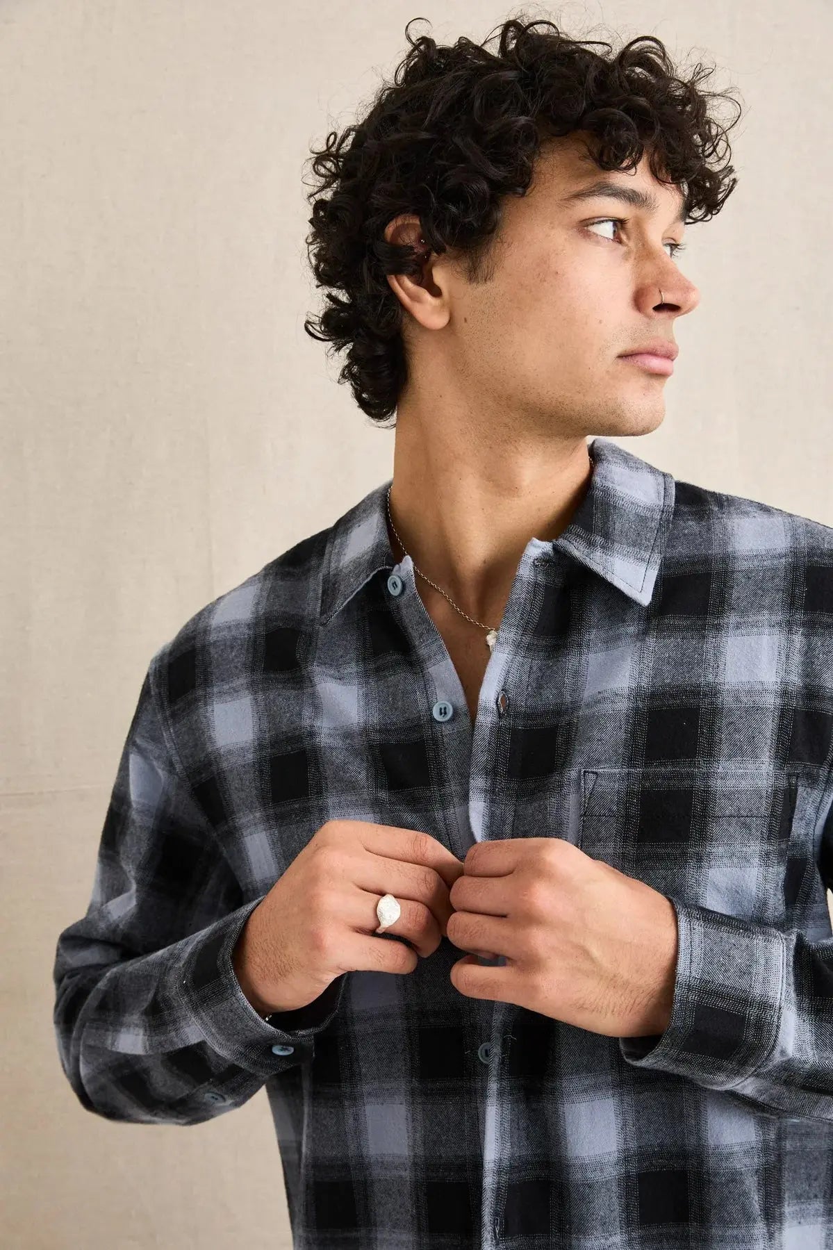 Merge L/S Overshirt Rhythm