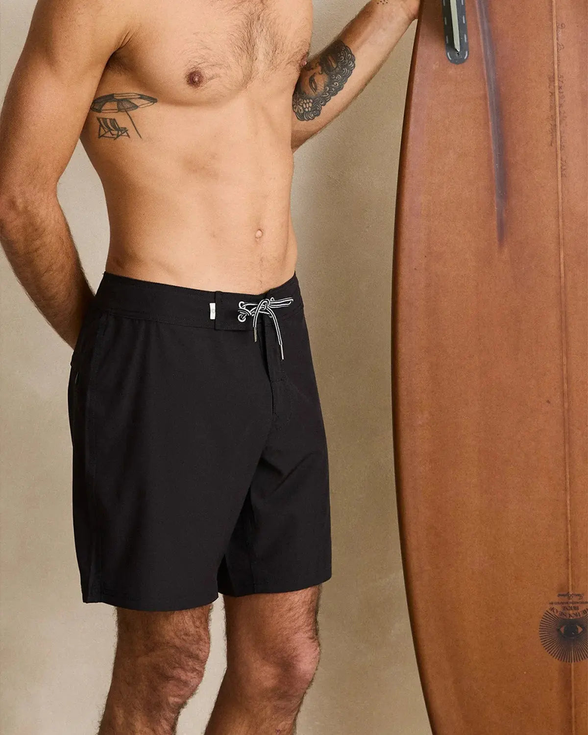 Classic Stretch Trunk - Black Rhythm