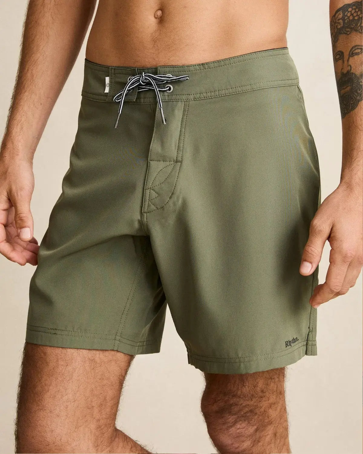 Classic Stretch Trunk - Olive Rhythm