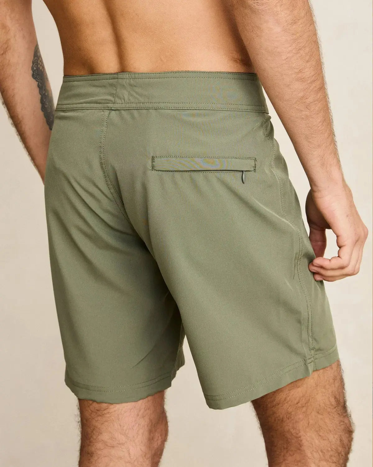 Classic Stretch Trunk - Olive Rhythm