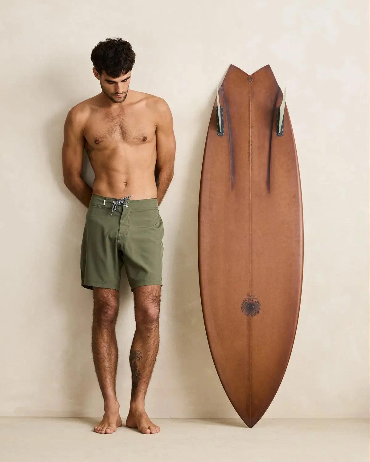 Classic Stretch Trunk - Olive Rhythm