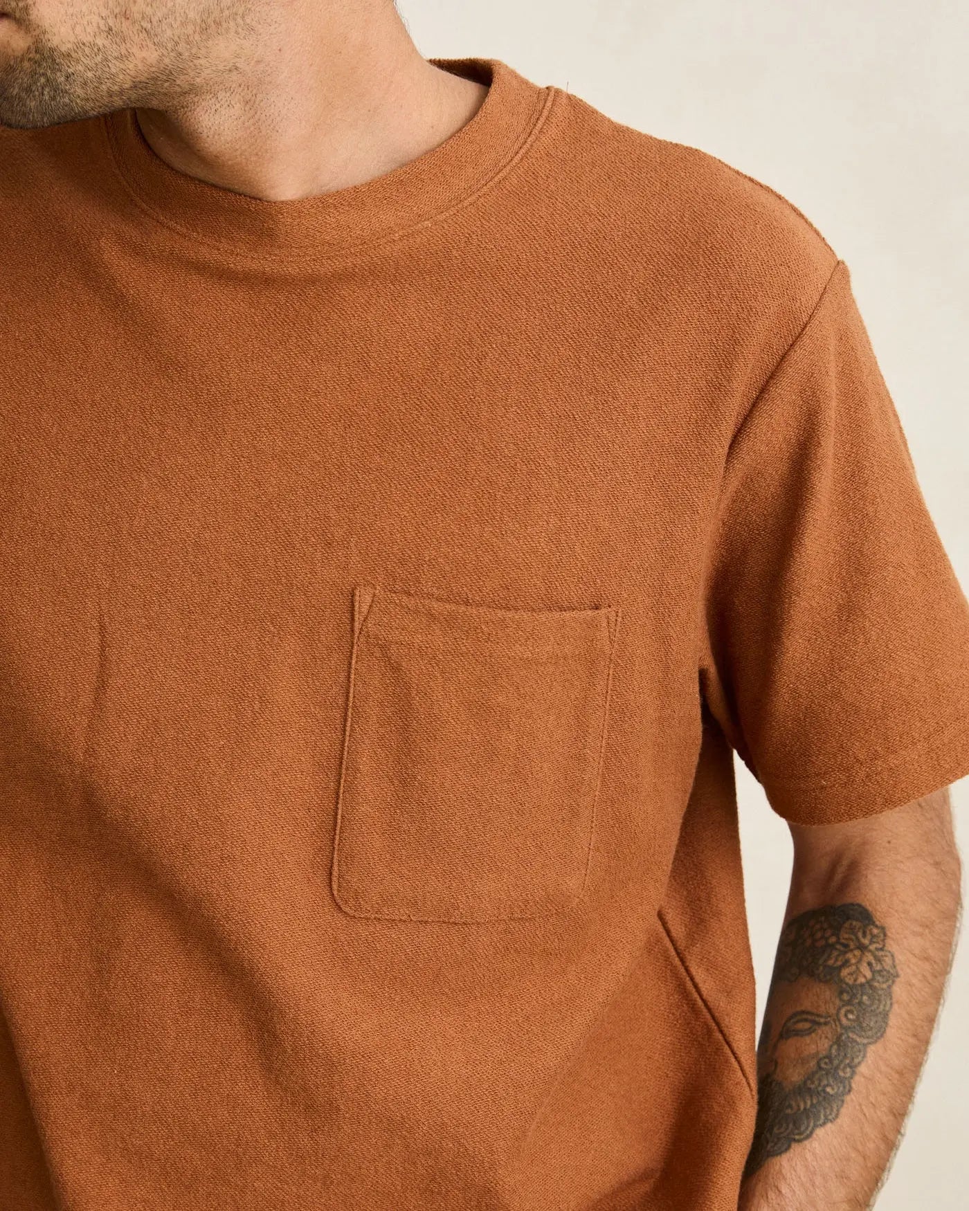 Vintage Terry S/S T-Shirt - Tobacco Rhythm