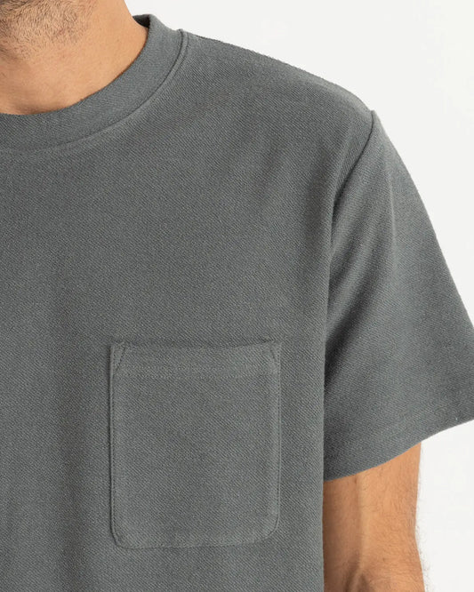 Vintage Terry S/S T-shirt - Silver Pine Rhythm