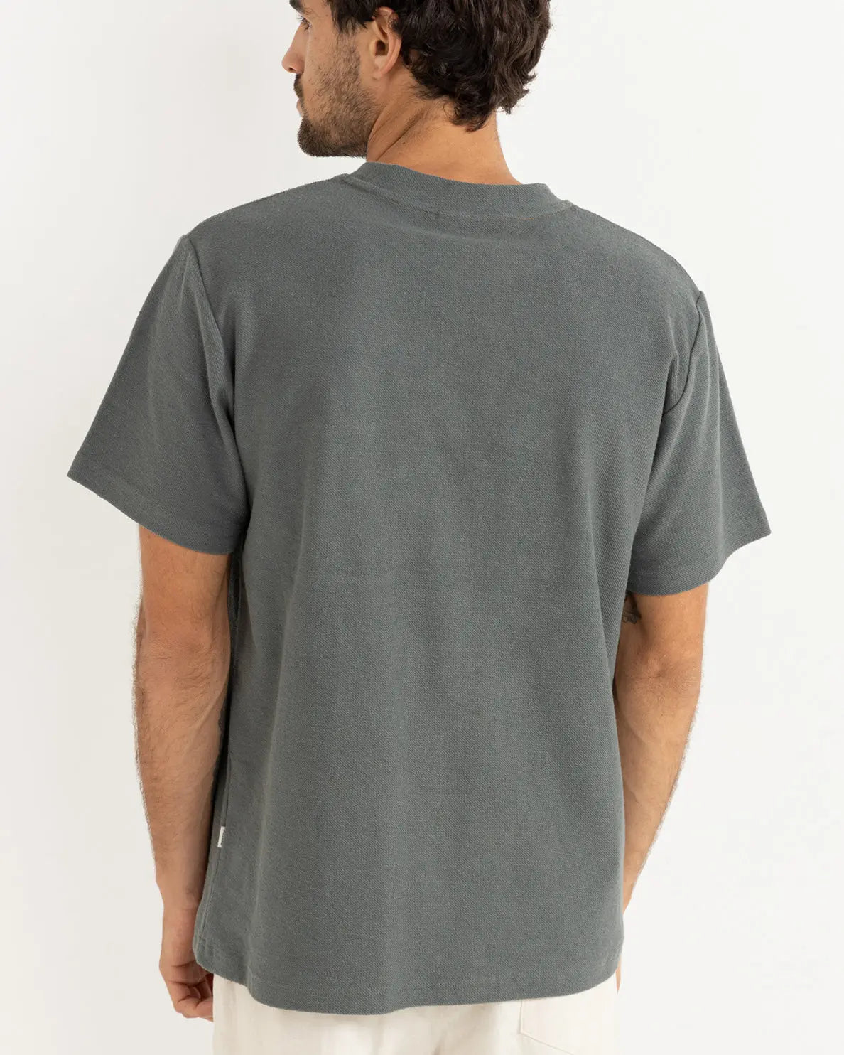 Vintage Terry S/S T-shirt - Silver Pine Rhythm