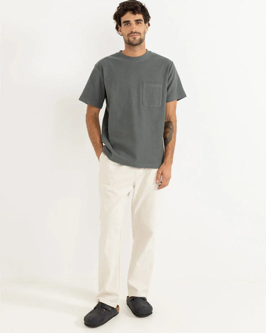 Vintage Terry S/S T-shirt - Silver Pine Rhythm