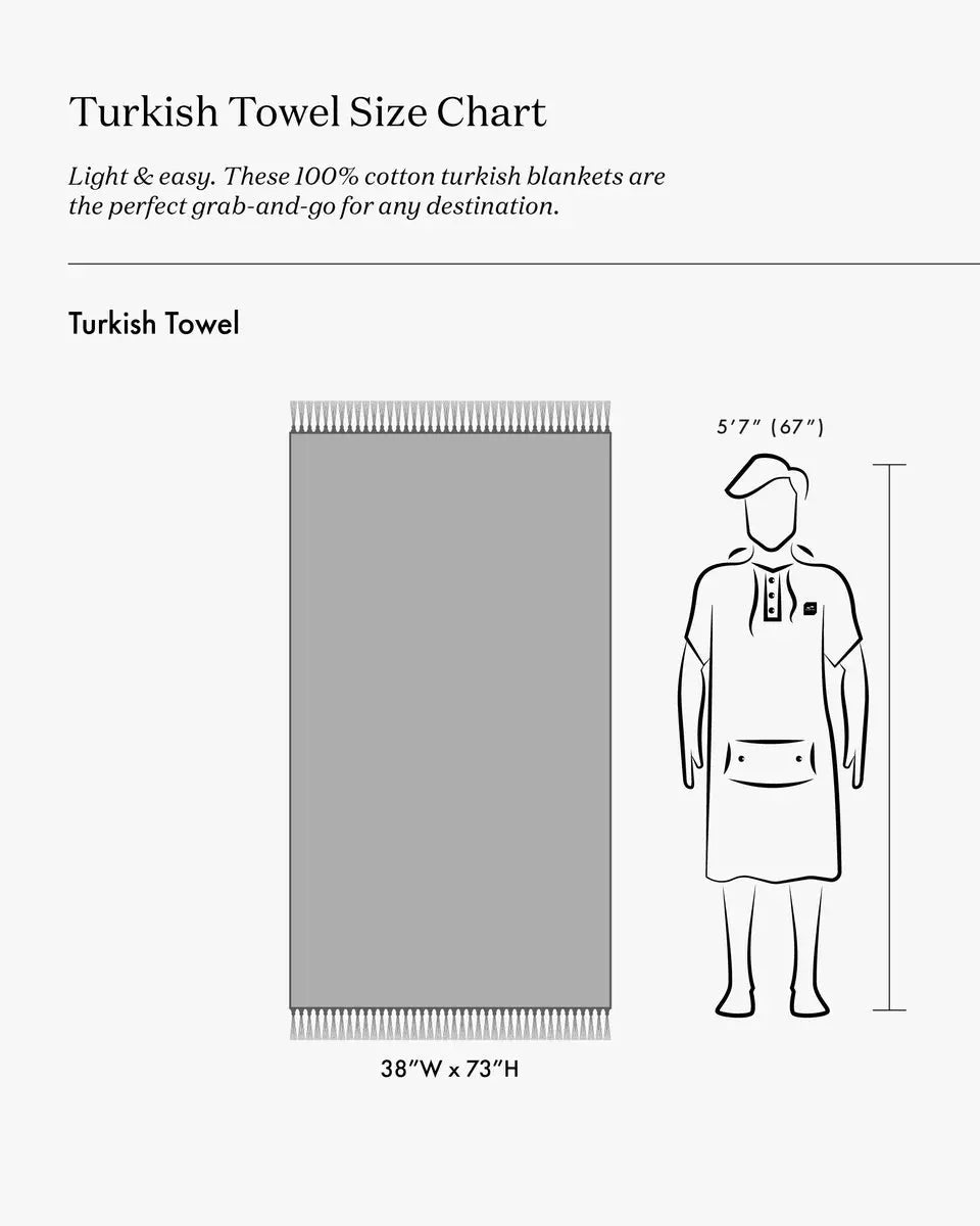 Deville Turkish Towel Slowtide