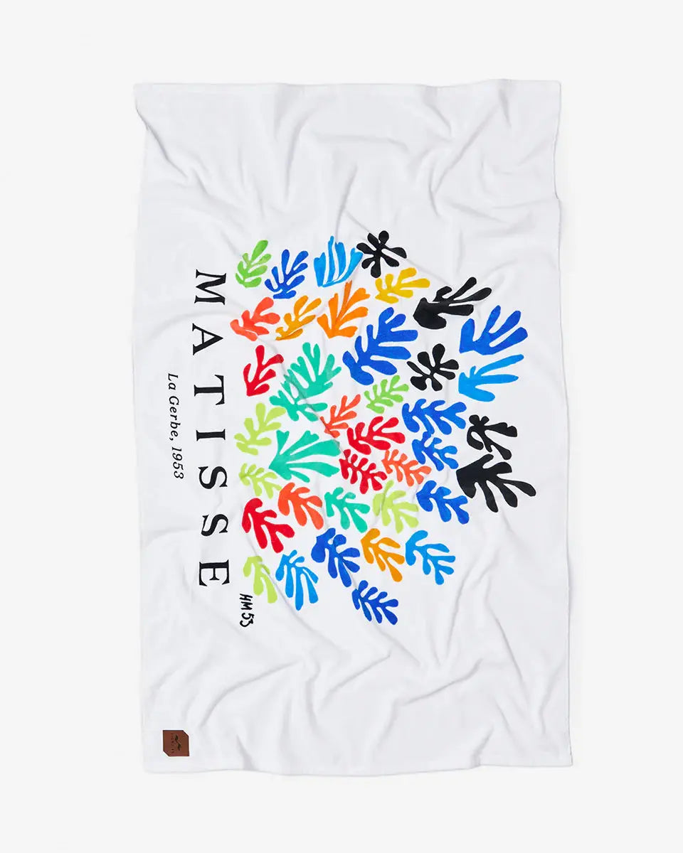 La Gerbe Beach Towel | Henri Matisse x Slowtide Slowtide