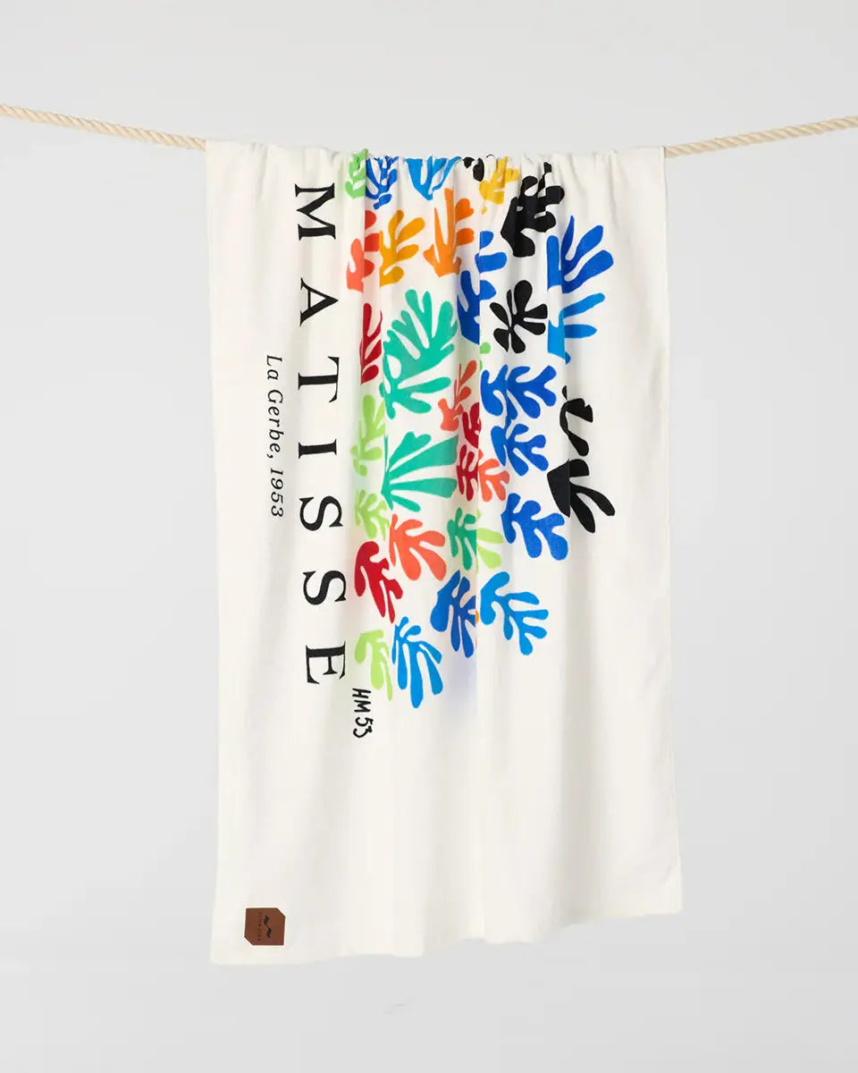 La Gerbe Beach Towel | Henri Matisse x Slowtide Slowtide