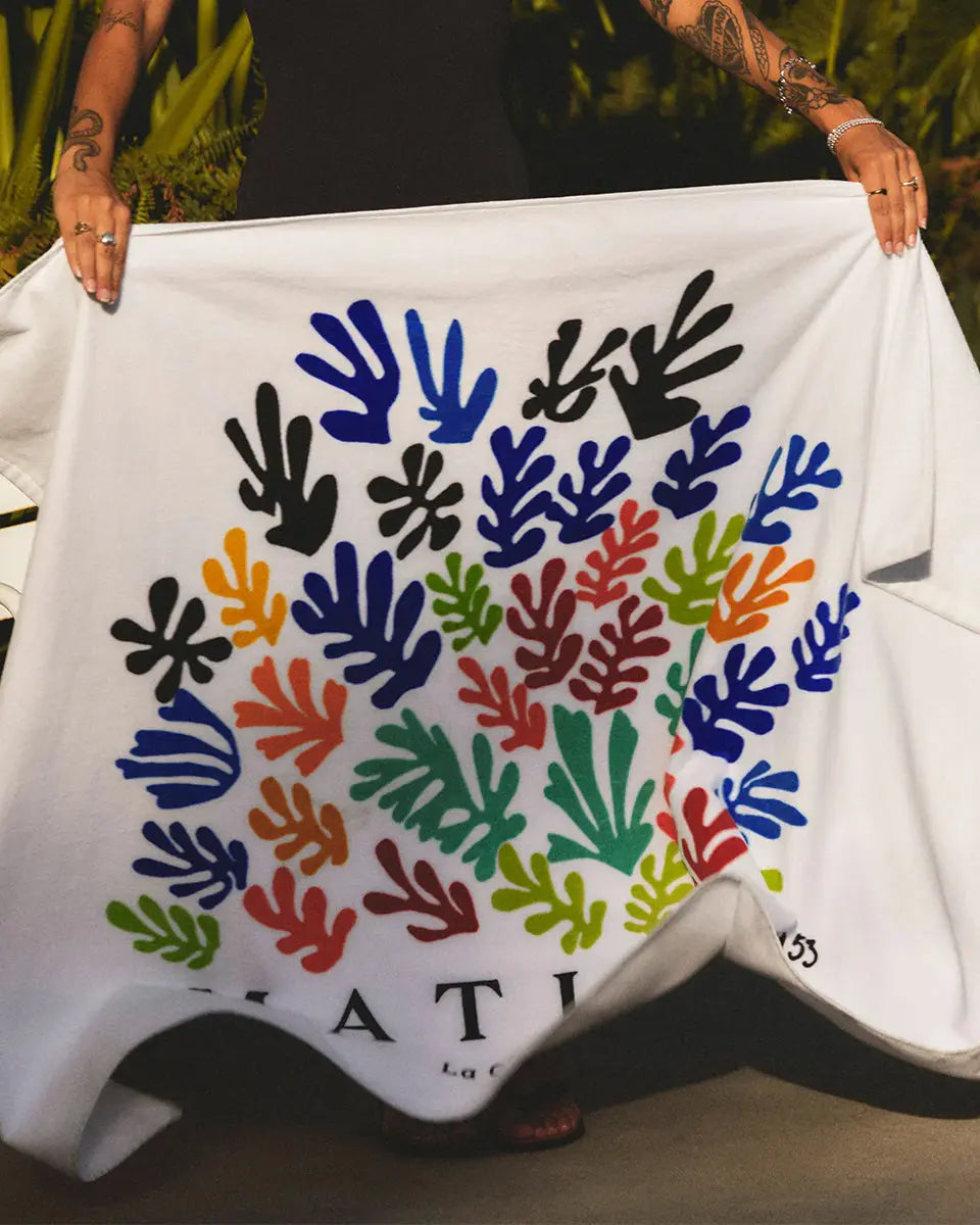 La Gerbe Beach Towel | Henri Matisse x Slowtide Slowtide