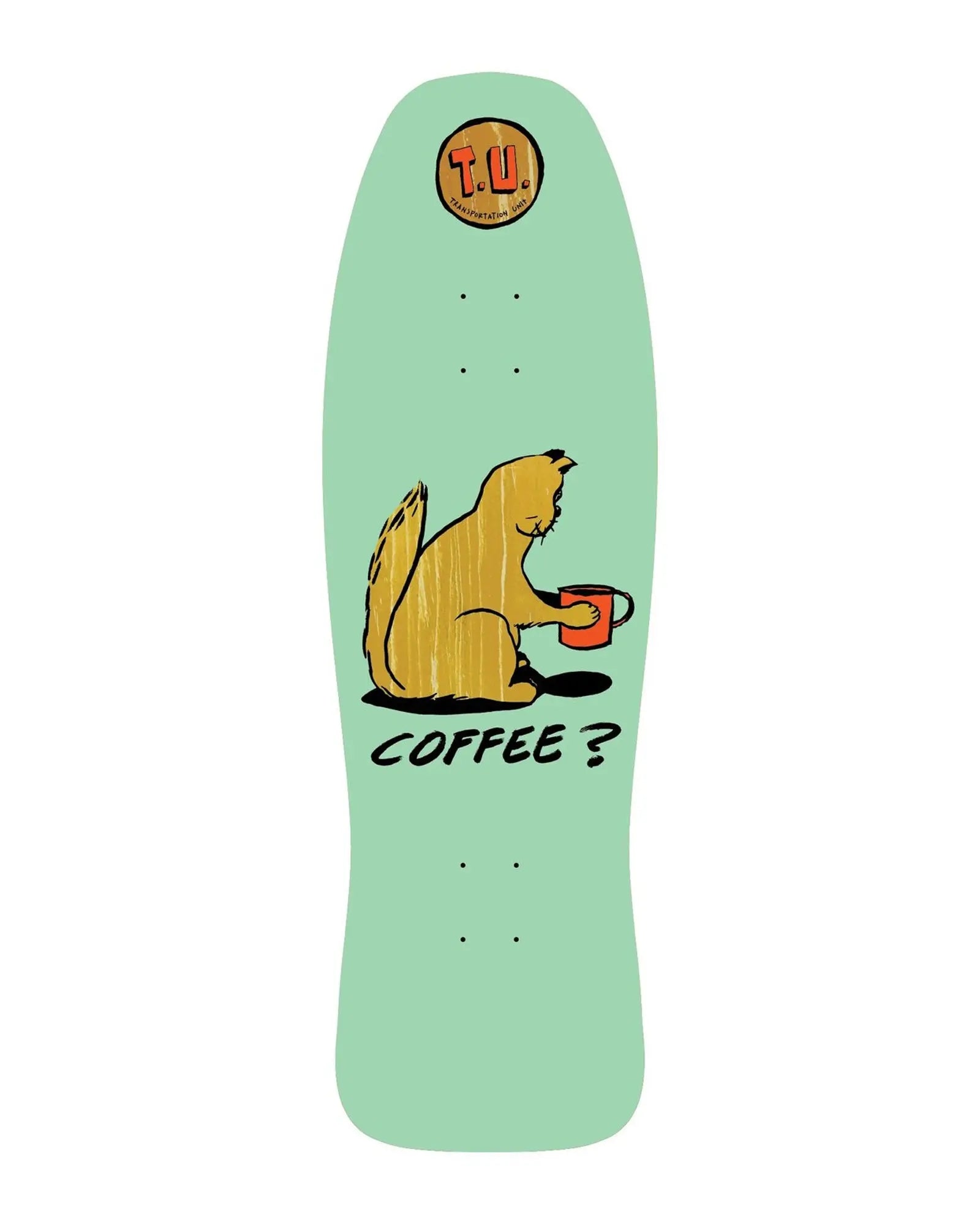 Coffee Skateboard Deck Transportation Unit